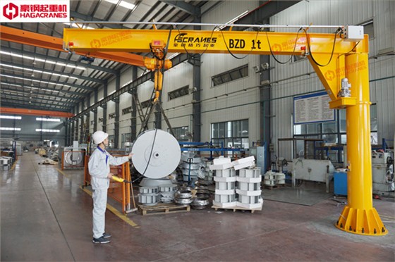 上海旋臂起重机厂家-豪钢起重机械