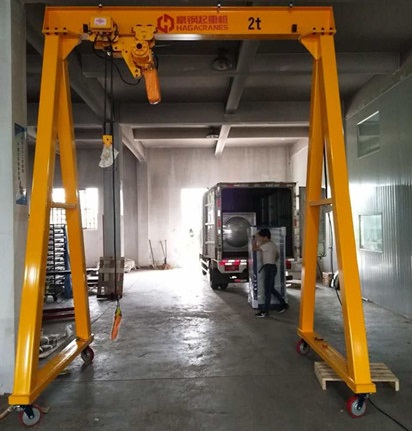 龙门起重机图片