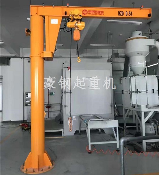 中国石油管道公司定制豪钢悬臂起重机