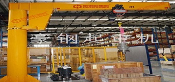 上海ABB动力传动公司采用3t定柱式悬臂吊