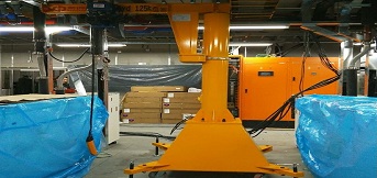 阿里巴巴张北数据中心采购125kg移动式悬臂吊